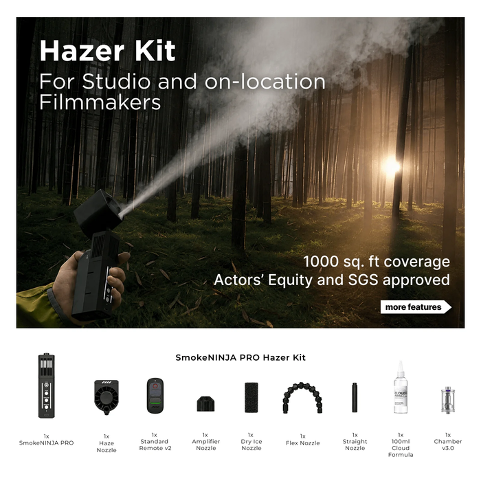 PMI SmokeNINJA PRO Hazer Kit V2