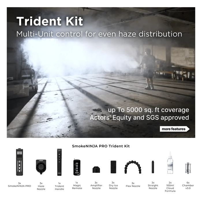 PMI SmokeNINJA PRO Trident Kit V2