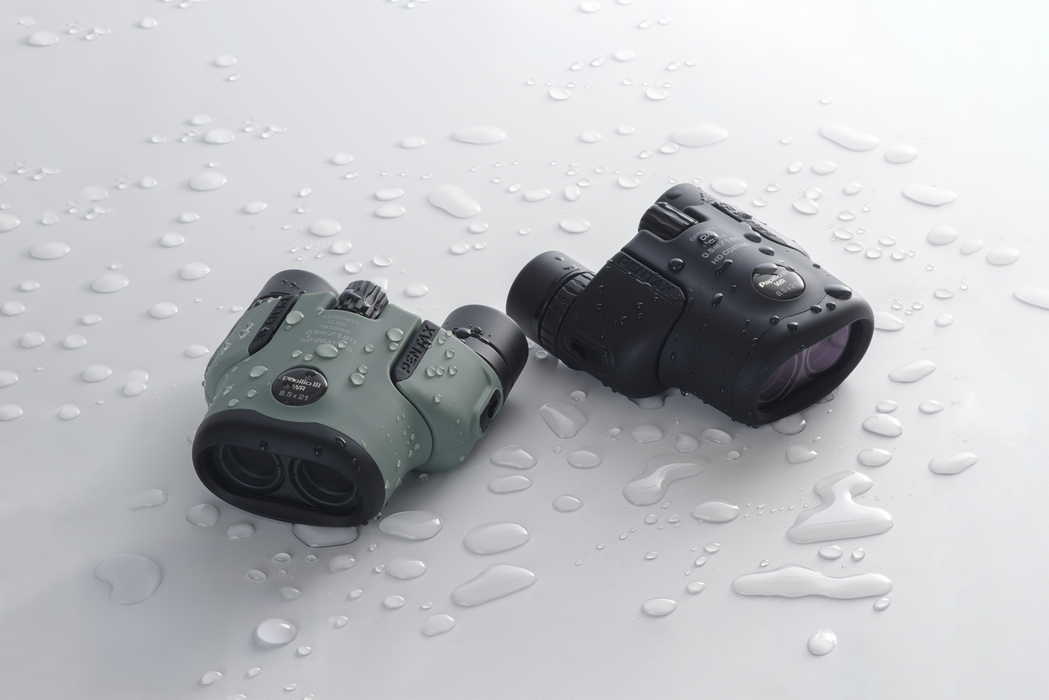 Pentax PAPILIO III 8.5x21 WR Binoculars - Olive