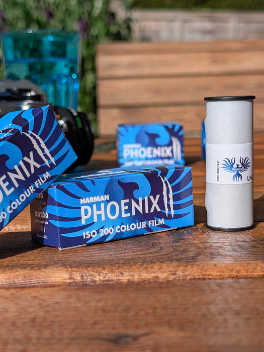 Harman Phoenix II 200 Color Negative - 120 Film, Single Roll