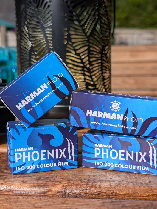 Harman Phoenix II 200 Color Negative - 120 Film, Single Roll