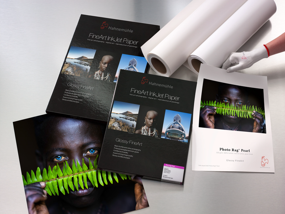 Hahnemühle Photo Rag Pearl FineArt Inkjet Paper 320, 24" x 39' - Roll