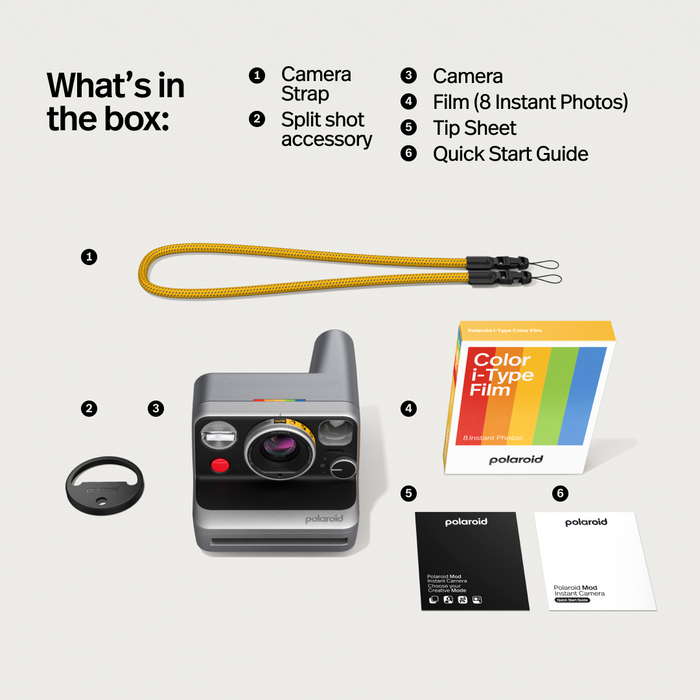 Polaroid Mod Instant Camera & Film Bundle (8 Exposures)