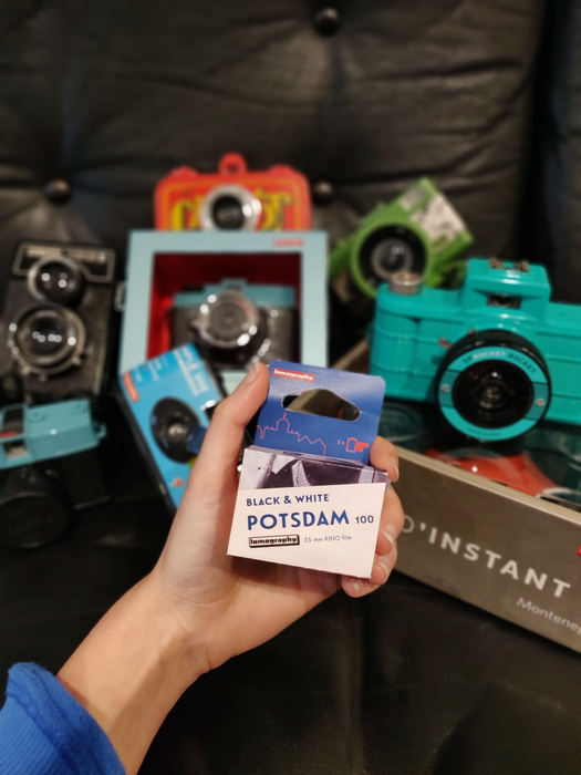 Lomography Potsdam Kino 100 Black & White Negative Film - 35mm, 36 Exposures, Single Roll