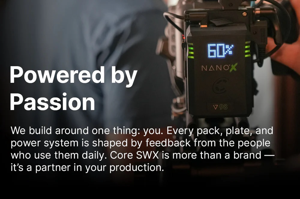 Core SWX X4S Compact Upright Travel Quad Charger - V-Mount