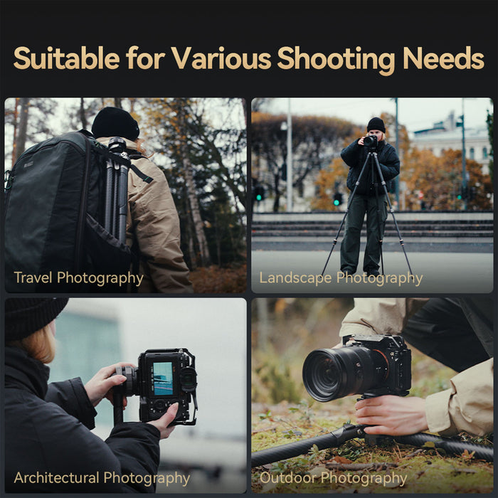 SmallRig FreeRover Carbon Fiber Photo Tripod Kit AP-100