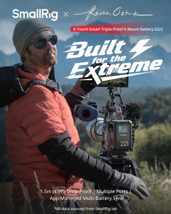 SmallRig X-Touch Smart Triple-Proof V-Mount X221 Battery