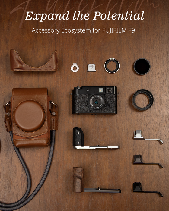 SmallRig L-Shaped Mount Plate with Silicone Handle for Fujifilm X Half - Black