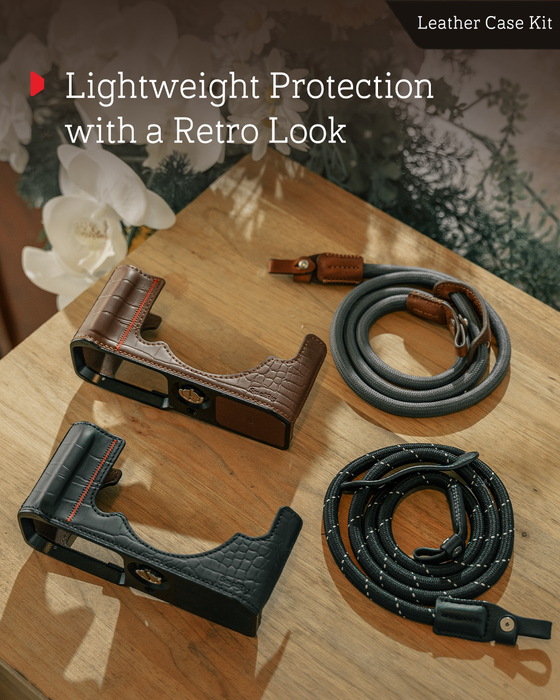 SmallRig L-Shaped Mount Plate with Silicone Handle for Nikon Z f - Silver/Black