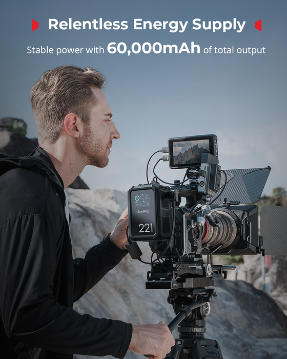 SmallRig X-Touch Smart Triple-Proof V-Mount X221 Battery