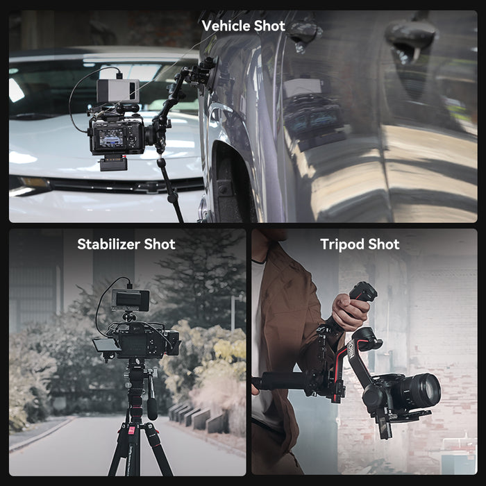 SmallRig SC-15K All-in-One 4-Arm Suction Cup Camera Mount Kit for Vehicle Shooting 3565