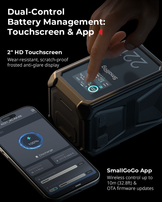 SmallRig X-Touch Smart Triple-Proof V-Mount X221 Battery