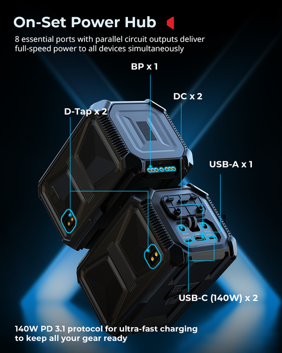 SmallRig X-Touch Smart Triple-Proof V-Mount X221 Battery