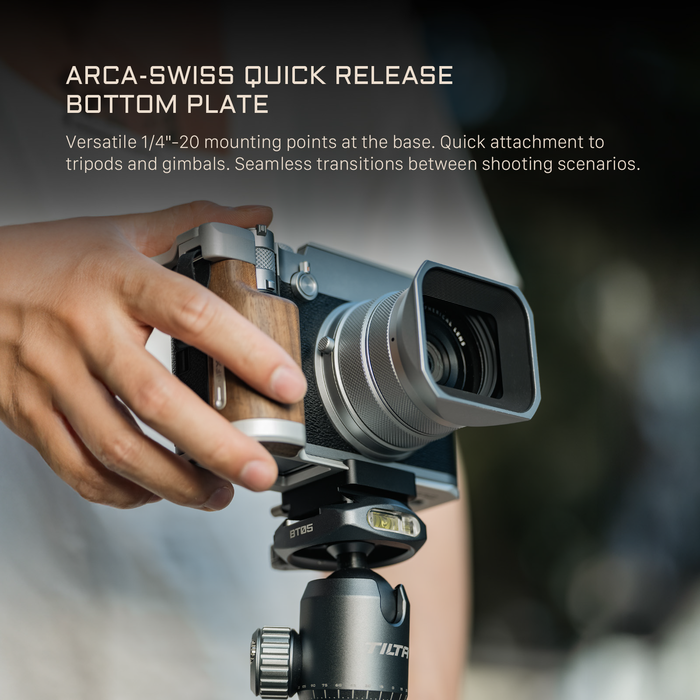 Tilta Vintage Camera Cage Travel Kit for Fujifilm GFX100RF - Black