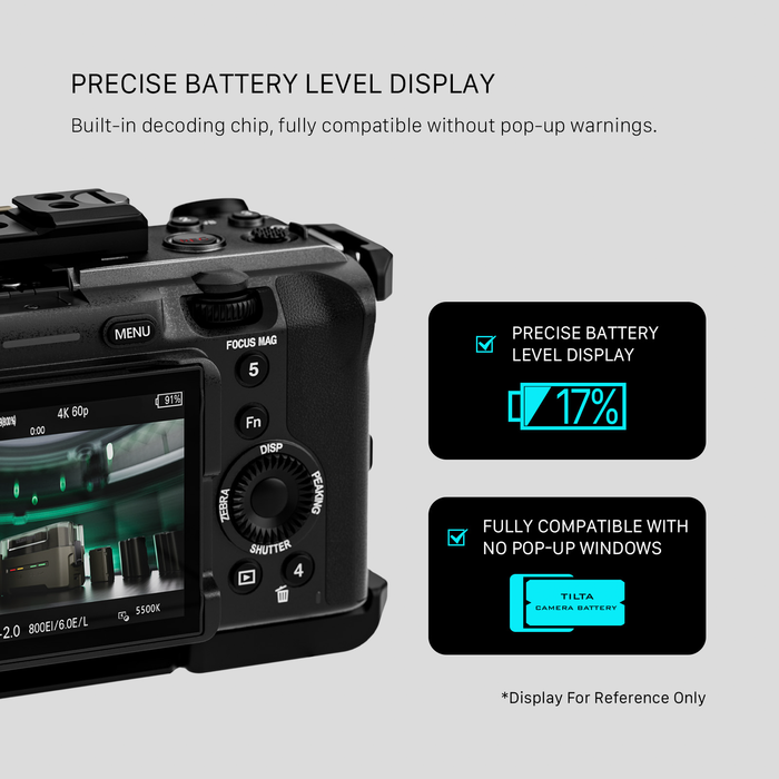 Tilta LP-E6P Battery with USB-C Input (2400mAh) for Canon Cameras - Green