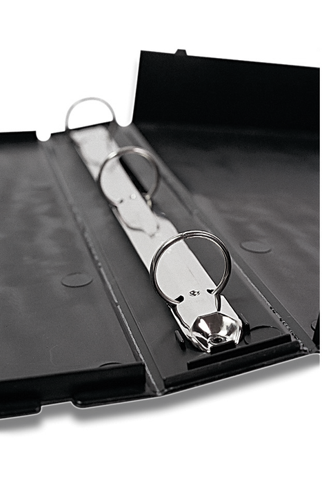 Print File Black Safe-T-Binder for Prints, Slides, CDs & Negative Pages