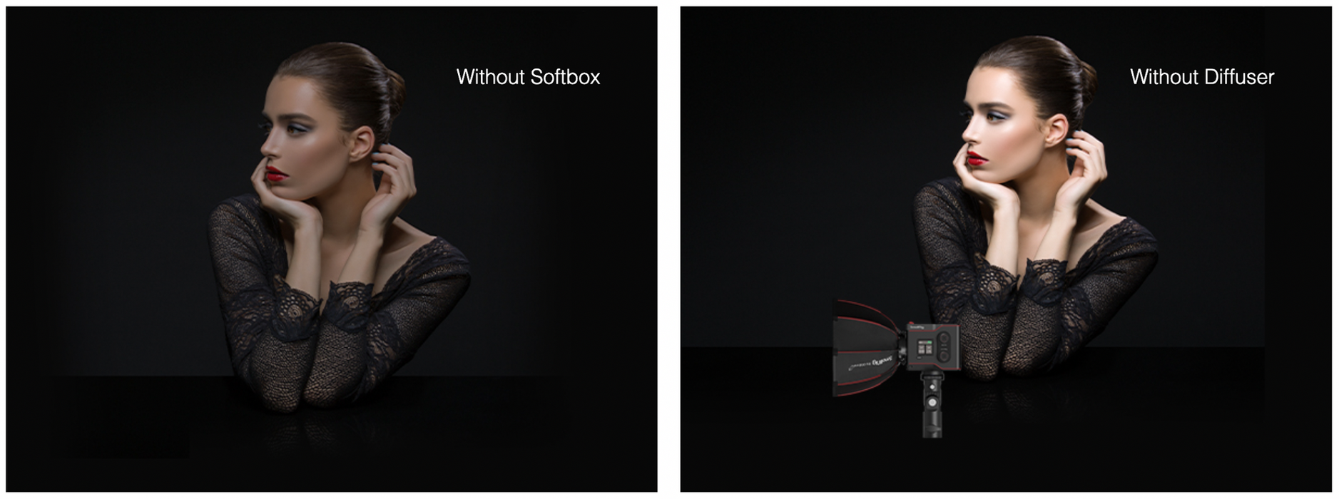 SmallRig RA-D30 Mini Parabolic Softbox for RC60/100 COB LED Video Light 4358