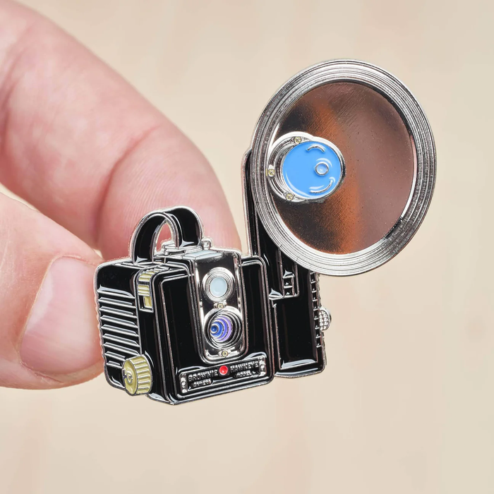 Brownie "Hawkeye" Camera Pin