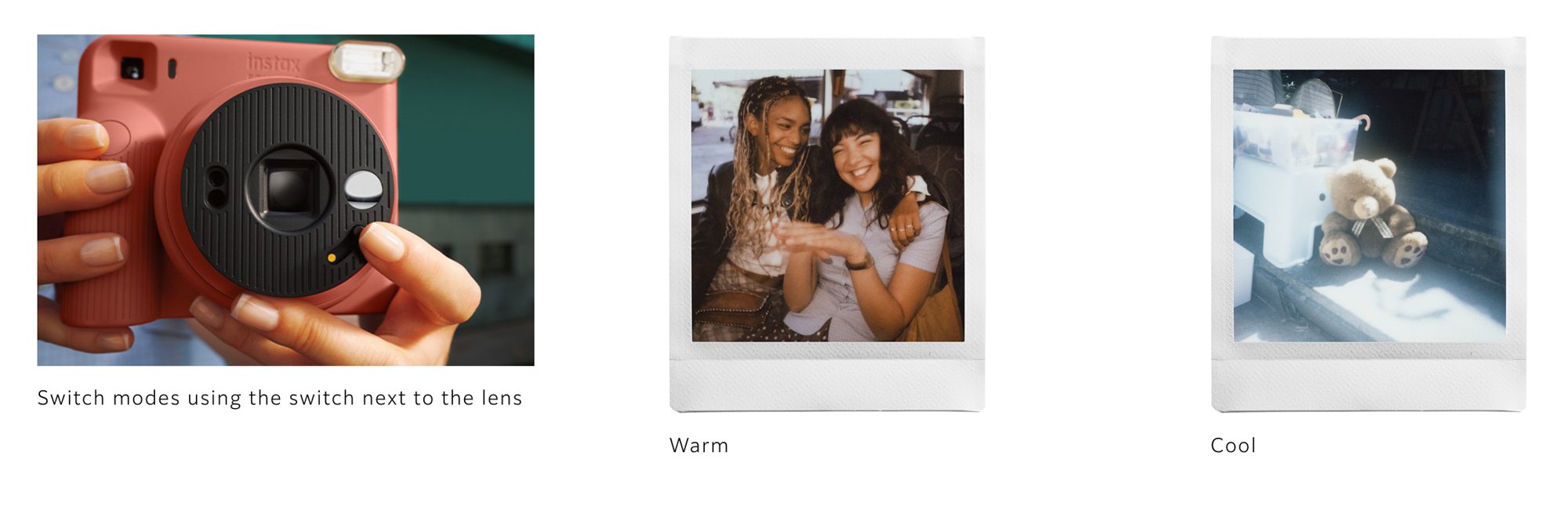 Fujifilm Instax SQUARE 2 Instant Film Camera - Misty White