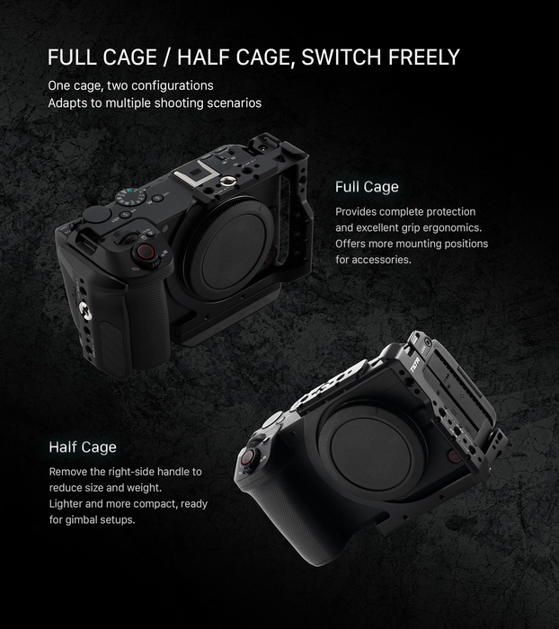 Tilta Full Camera Cage for Canon R6 V - Black