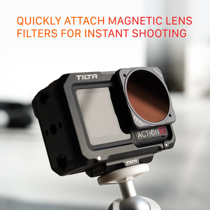 Tilta Full Camera Cage for DJI Osmo Action - Black