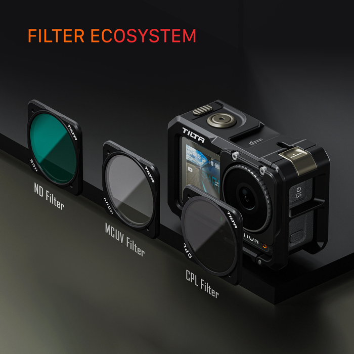 Tilta Full Camera Cage for DJI Osmo Action - Black