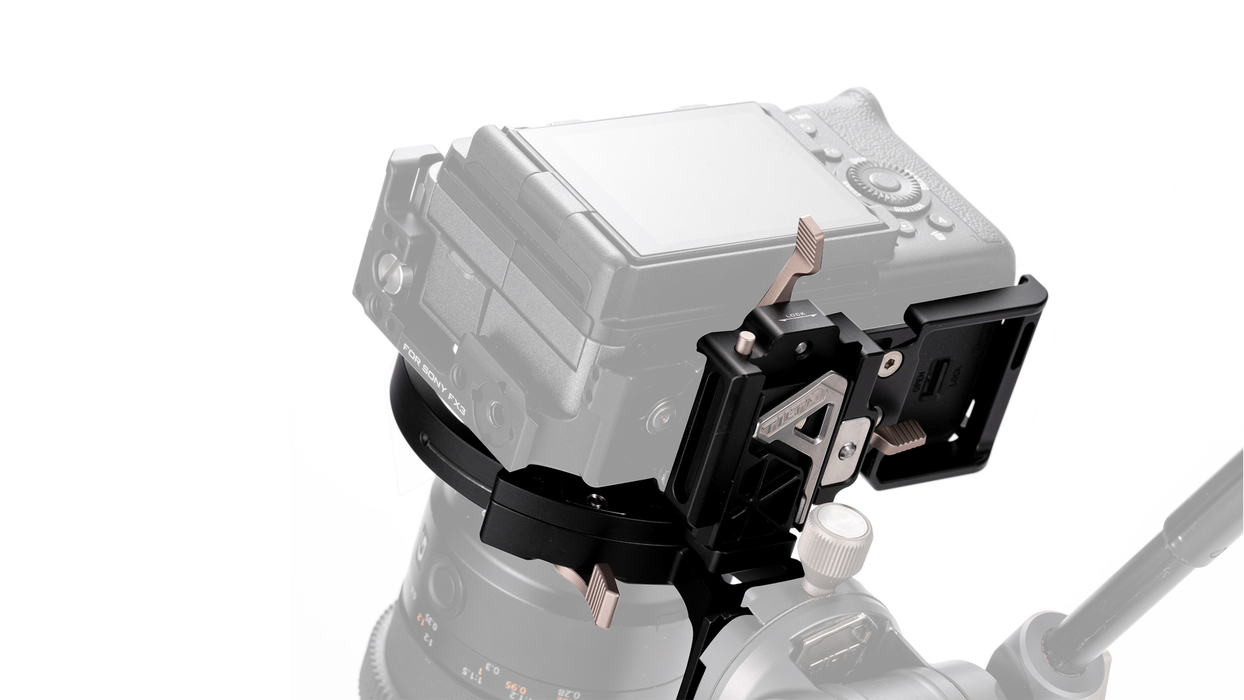 Tilta Adjustable Vertical Camera Support Bracket for Sony – Black