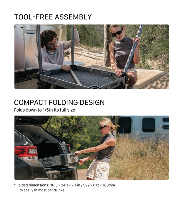 Tilta Boulder 36“ Camera Cart - Gray