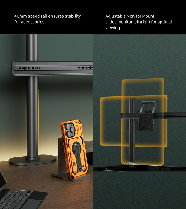 Tilta Boulder 36“ Camera Cart Indie Kit - Black/Gray