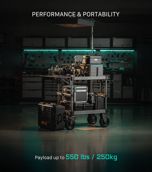 Tilta Boulder 36“ Camera Cart - Gray