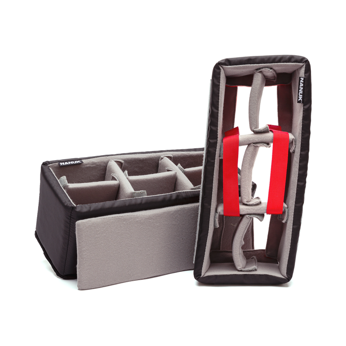 Nanuk T30 Top Loader Pro Photo Kit Protective Case with Padded Dividers & Lid Organizer - Black