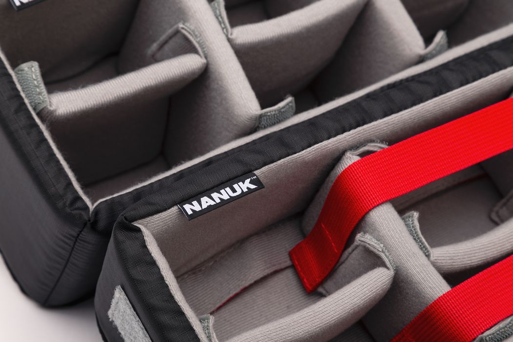 Nanuk T30 Top Loader Pro Photo Kit Protective Case with Padded Dividers & Lid Organizer - Black