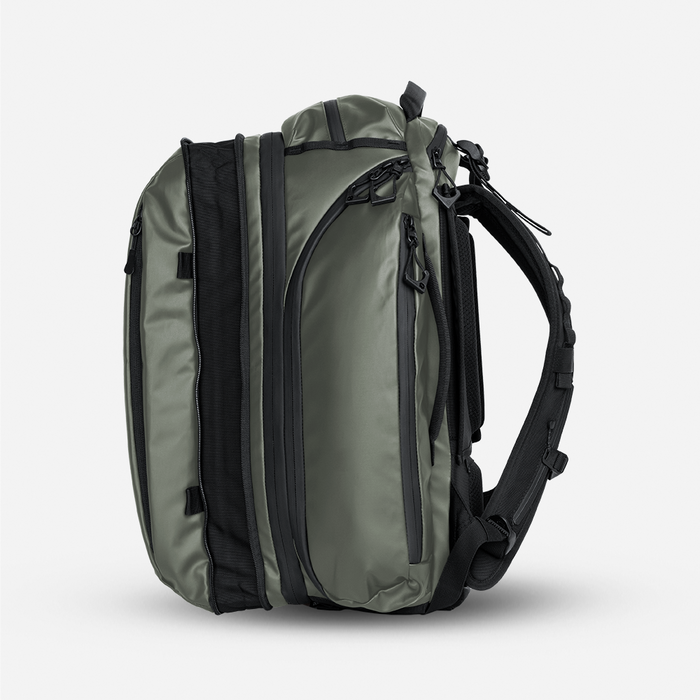Wandrd Transit Travel Backpack Bundle 35L - Wasatch Green