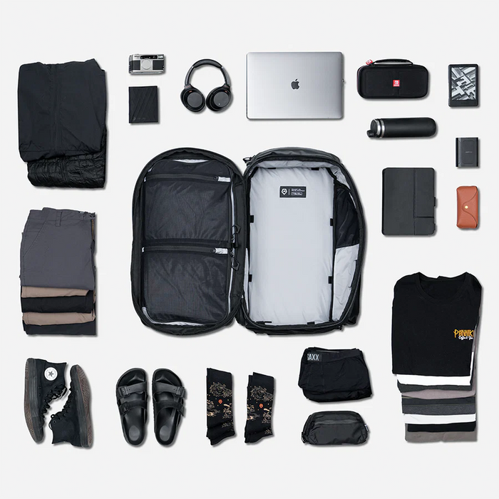 Wandrd Transit Travel 45L Backpack with Essential+ Camera Cube Bundle - Wasatch Green
