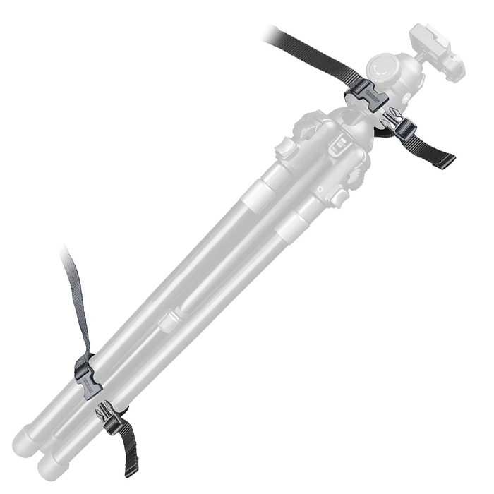 Op/Tech Tripod Strap with Webbing Loops & Quick Disconnects (Original), 19.5-49" - Black