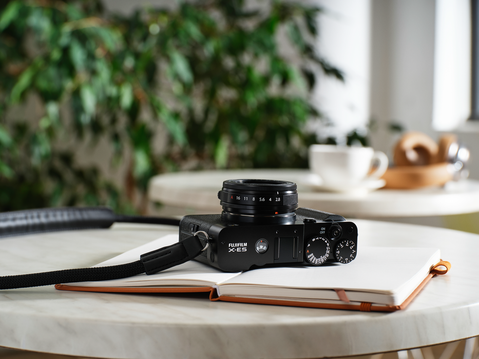 Fujifilm X-E5 Mirrorless Camera with XF 23mm f/2.8 R WR Lens - Black