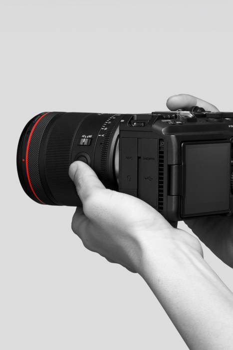 Canon EOS R6 V Mirrorless Camera with RF 20-50mm f/4 L IS USM PZ Lens