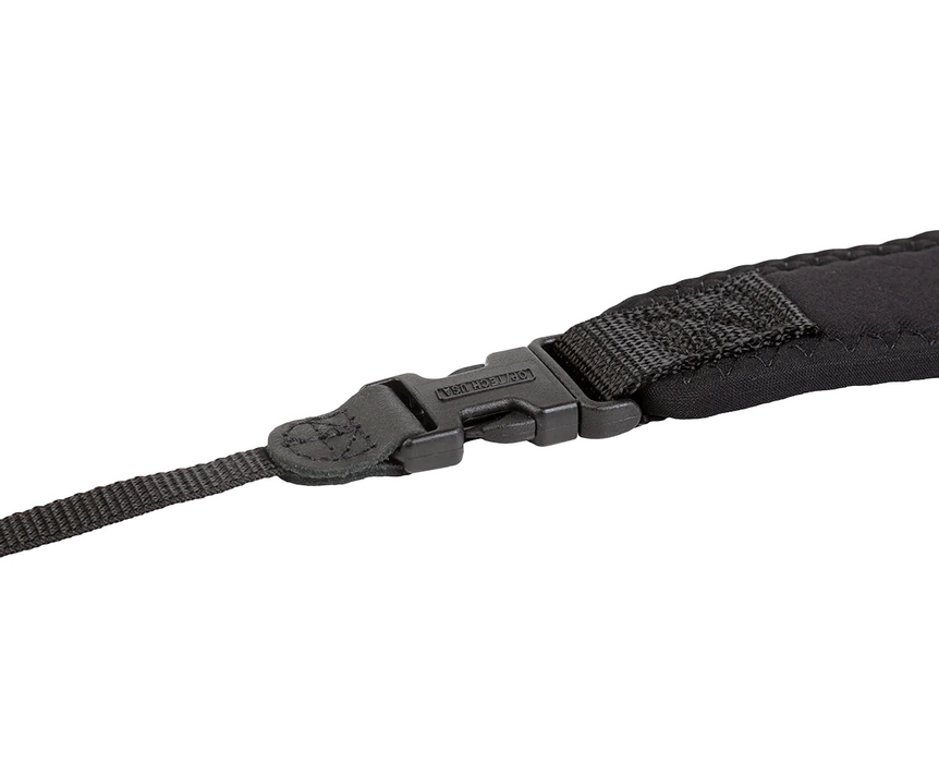 OP/TECH USA Utility Strap with 3/8" Webbing Loops & Quick Disconnects, 26-53" - Black
