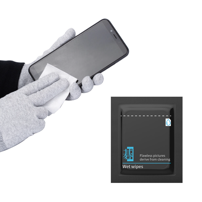 VSGO Anti-Bacteria Screen Cleaning Wipes, 60-Pack