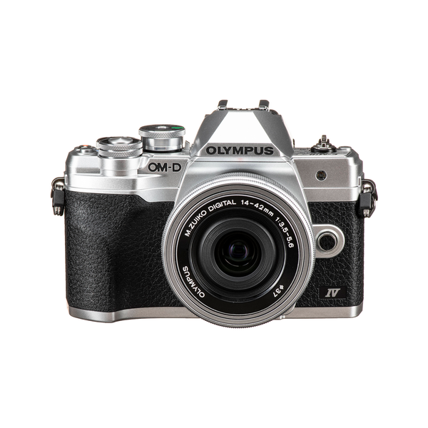 OM System OM-D E-M10 Mark IV Camera with 14-42mm EZ Lens