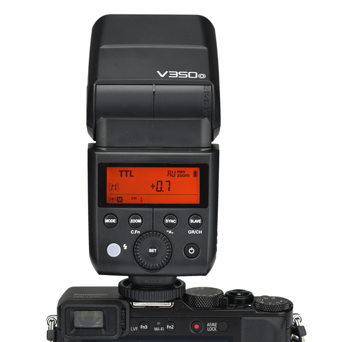 Godox V350O TTL On-Camera Flash for Olympus/Panasonic Cameras