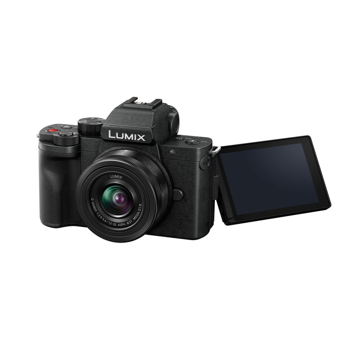 Panasonic Lumix G100D Mirrorless Camera with 12-32mm Lens