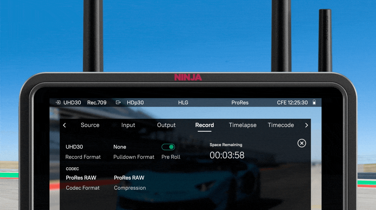 Atomos Ninja TX 5.2" HDR Monitor-Recorder