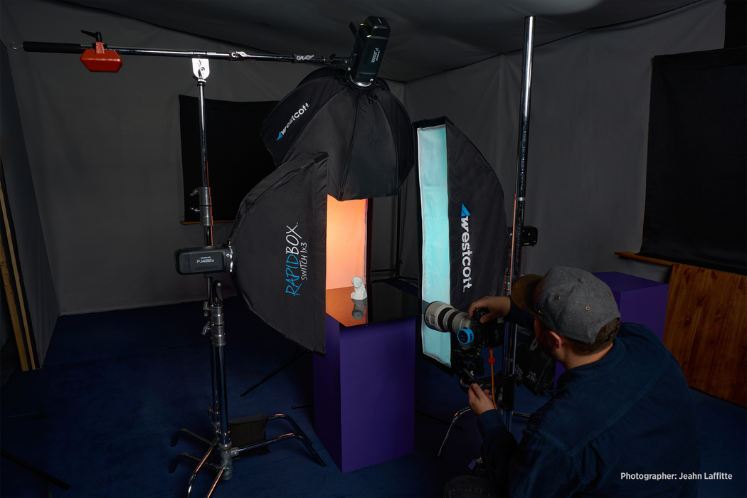 Westcott Rapid Box Switch 1x3 Fold-Flat Softbox & Grid