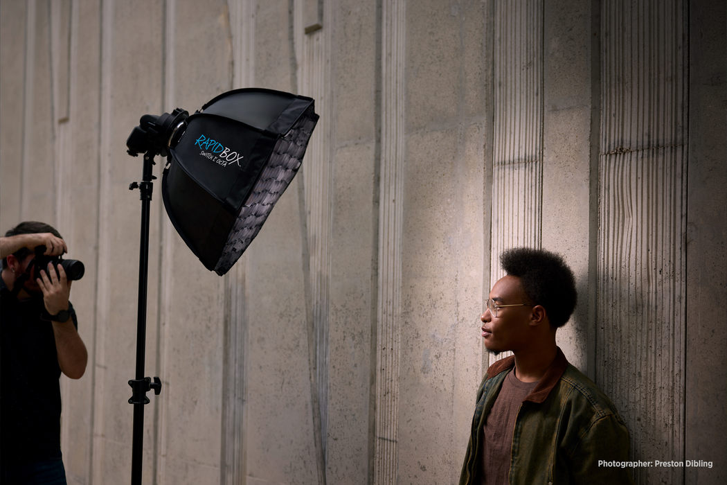 Westcott Rapid Box Switch 2' Octa Fold-Flat Softbox & Grid