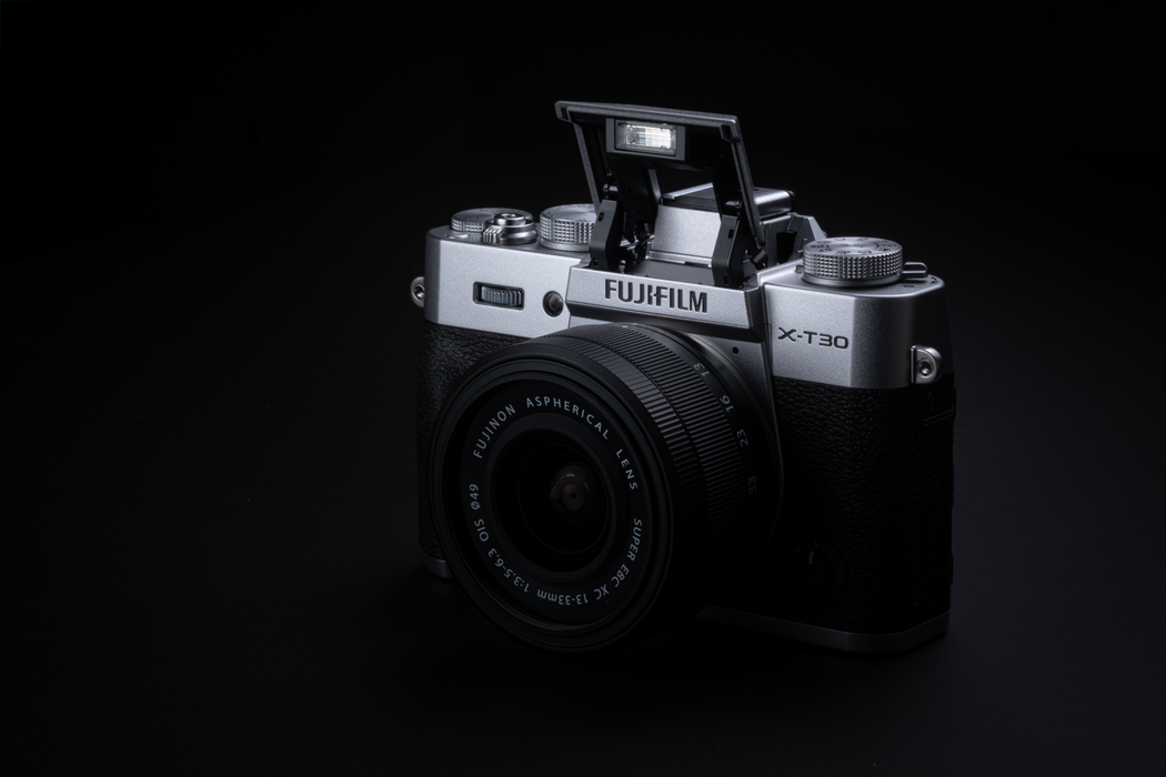 Fujifilm X-T30 III Mirrorless Camera with XC 13-33mm f/3.5-6.3 OIS Lens - Silver