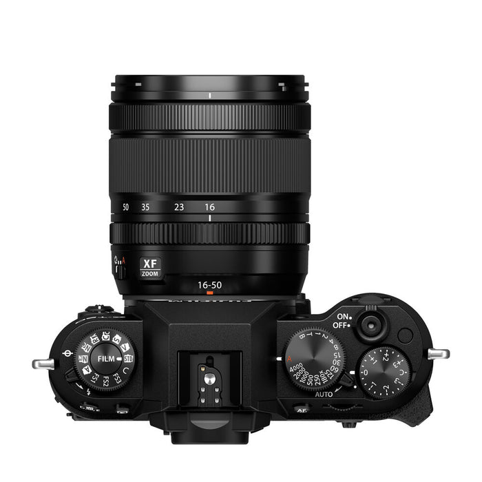 Fujifilm X-T50 Mirrorless Camera with XF 16-50mm f/2.8-4.8 R LM WR Lens - Black