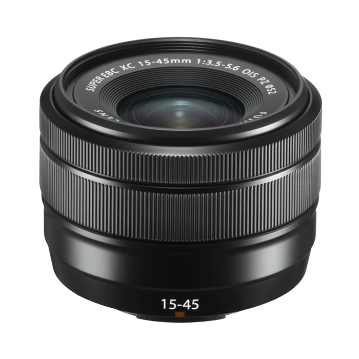 Fujifilm X-T50 Mirrorless Camera with XC 15-45mm f/3.5-5.6 OIS PZ Lens - Black