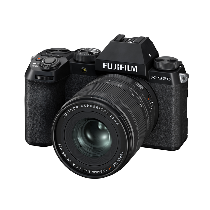 Fujifilm X-S20 Mirrorless Camera with XF 16-50mm f/2.8-4.8 R LM WR Lens - Black