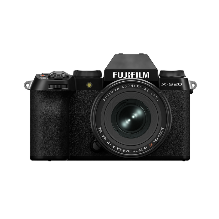 Fujifilm X-S20 Mirrorless Camera with XF 16-50mm f/2.8-4.8 R LM WR Lens - Black